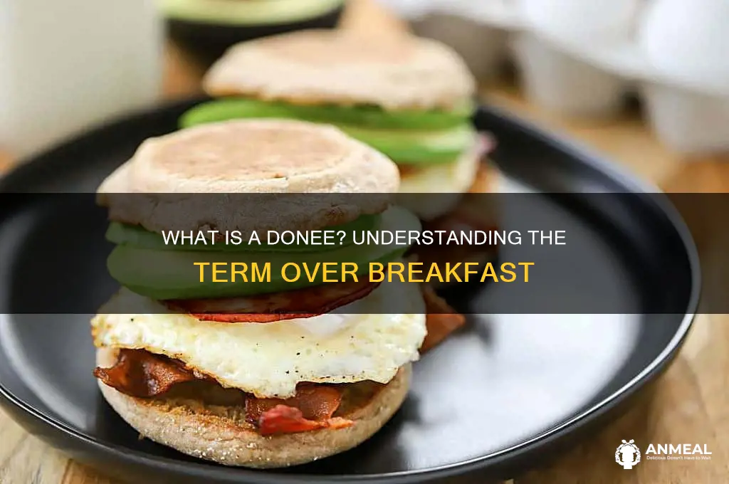 what is a donee for breakfast
