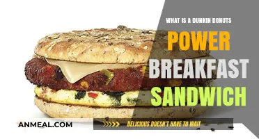 Dunkin Donuts Power Breakfast Sandwich: Ingredients, Nutrition, and Taste