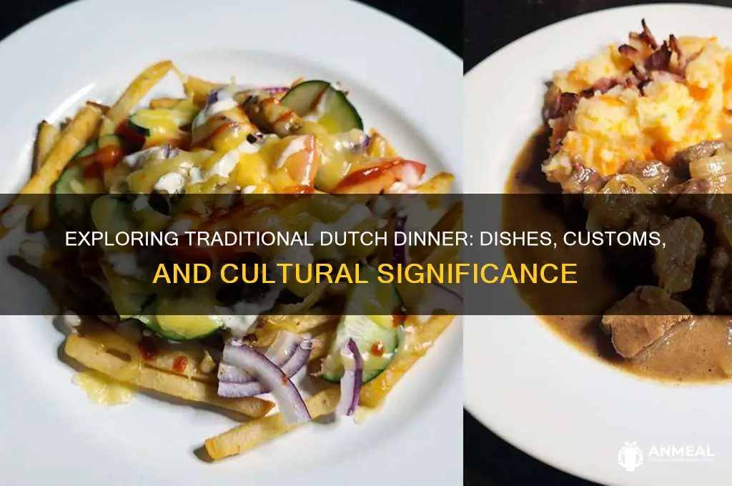 what is a dutch dinner