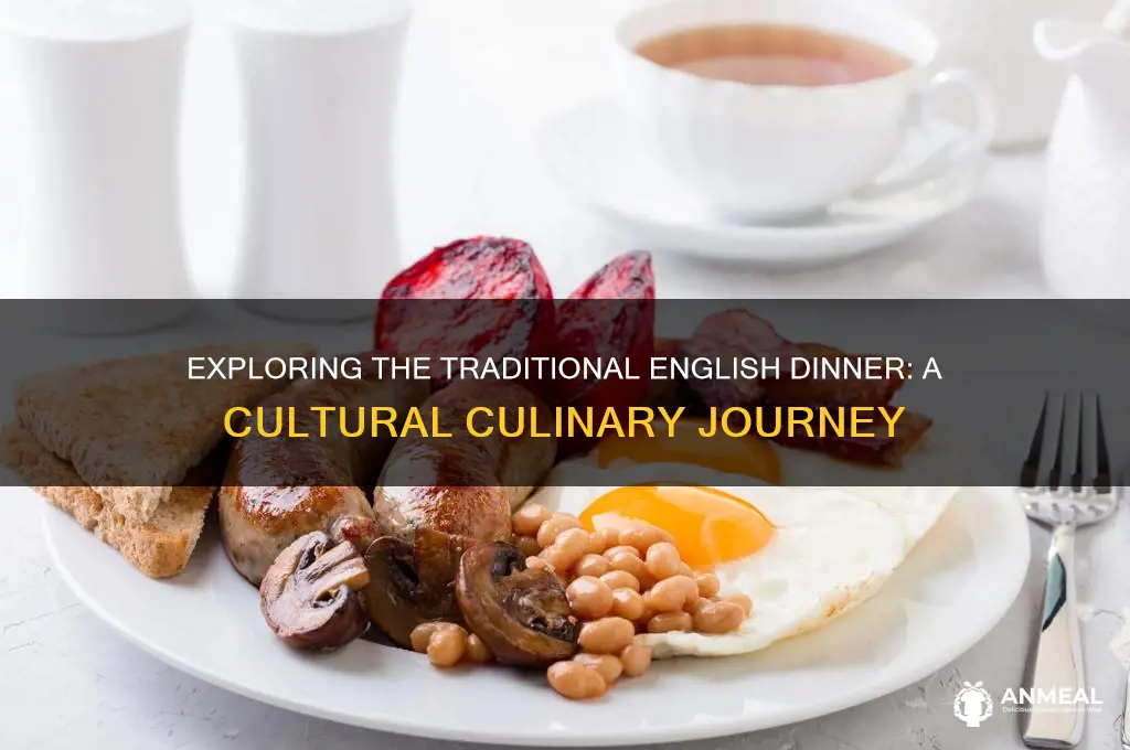 what is a english dinner