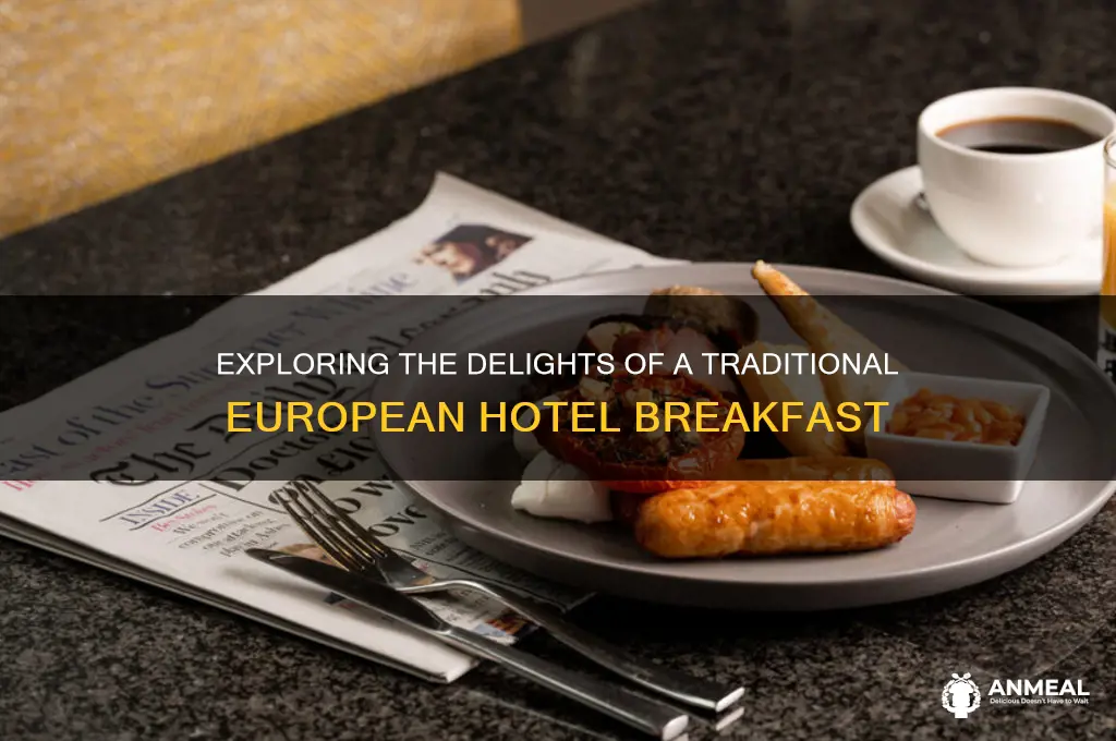 what is a european breakfast at hotel