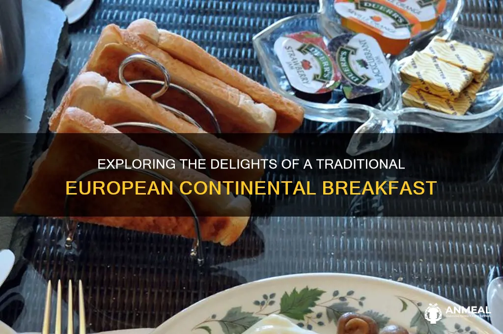 what is a european continental breakfast
