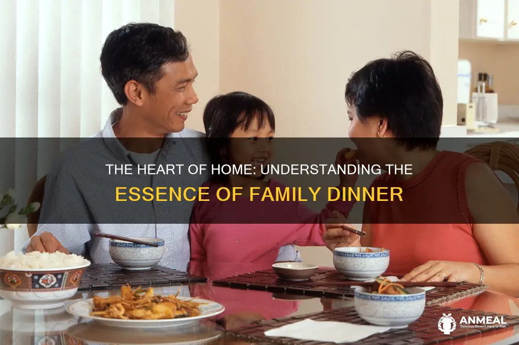 what is a family dinner
