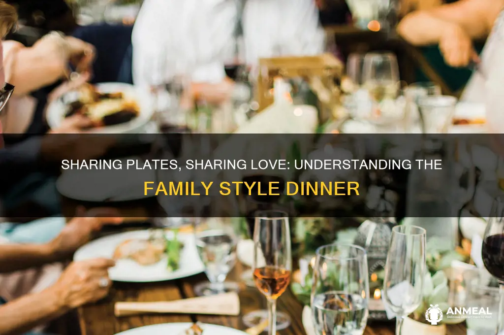 what is a family style dinner