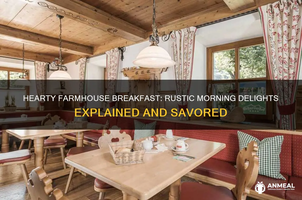 what is a farmhouse breakfast