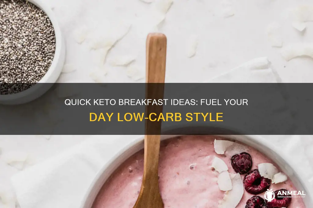 what is a fast keto breakfast