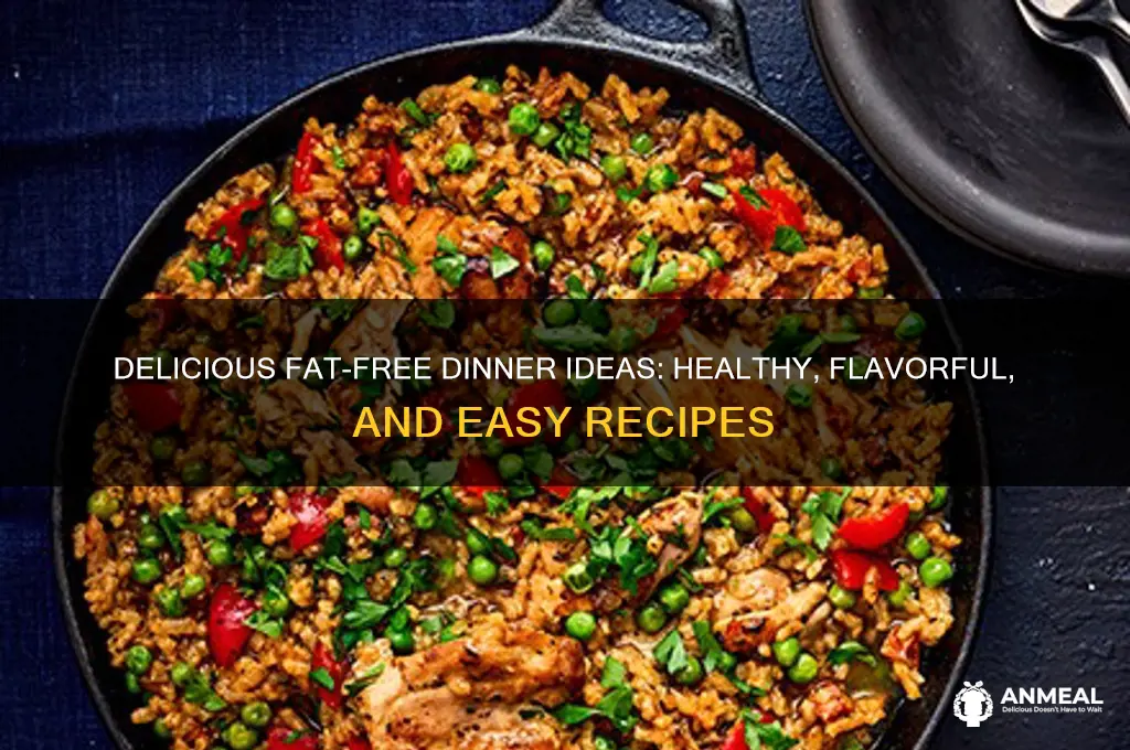 what is a fat free dinner