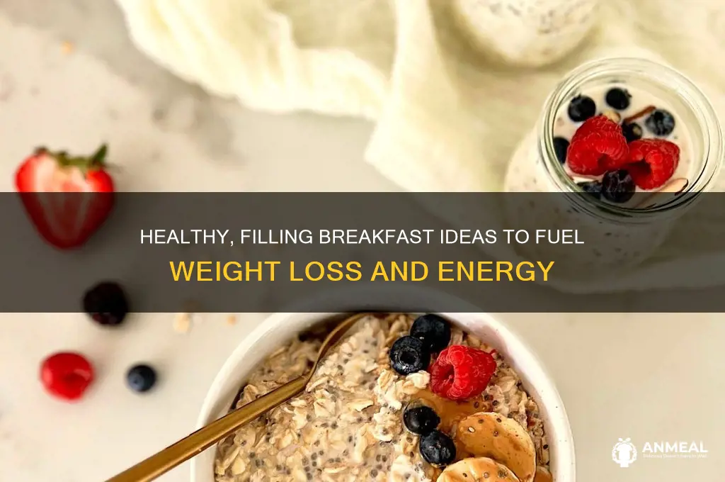what is a filling breakfast for weight loss