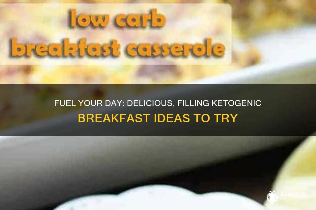 what is a filling ketogenic breakfast