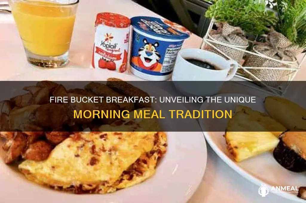 what is a fire bucket breakfast