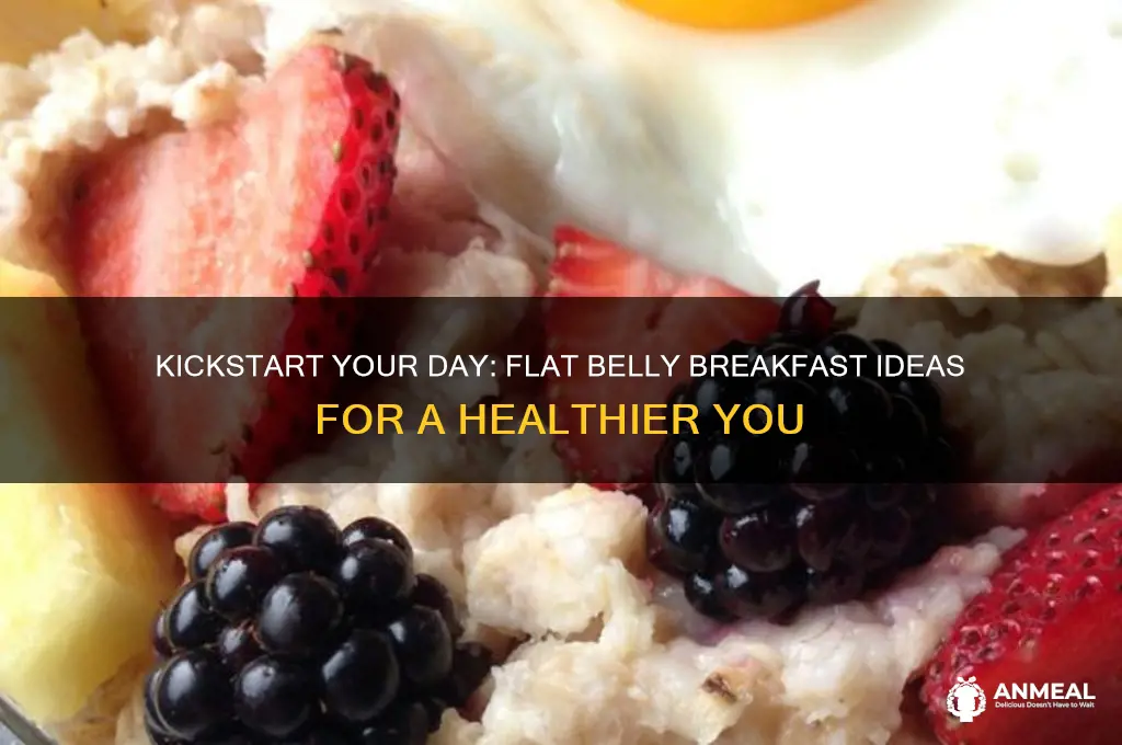 what is a flat belly breakfast