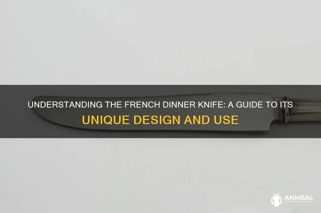 what is a french dinner knife