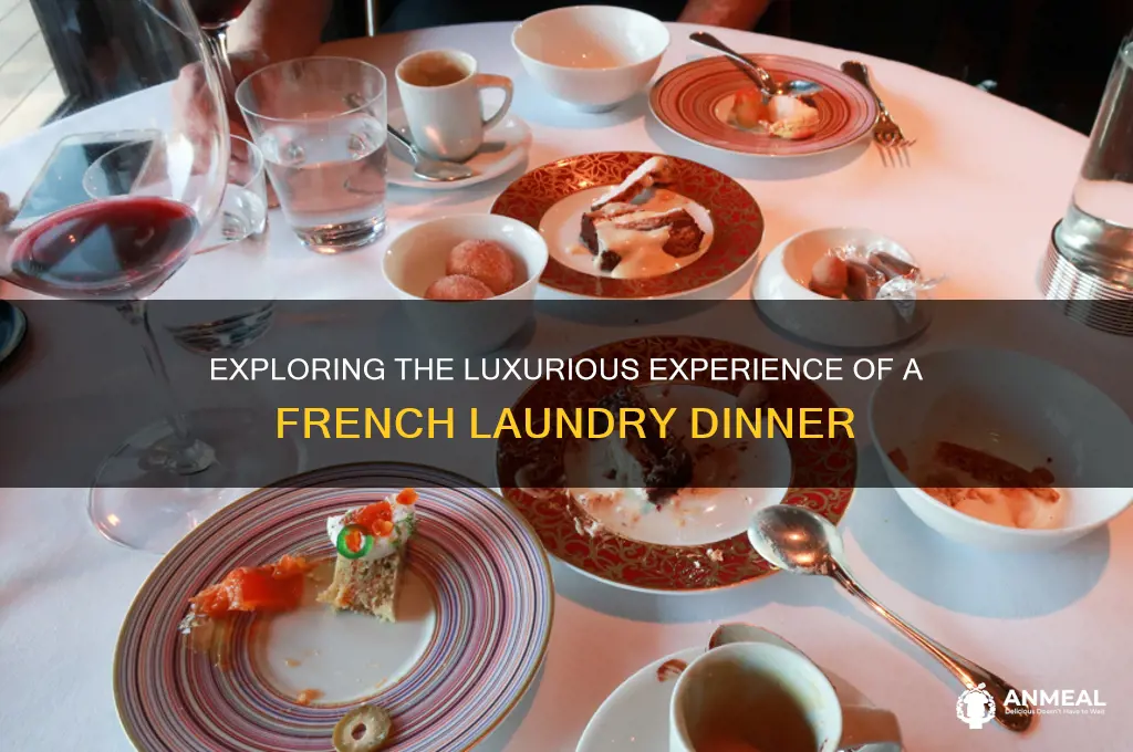 what is a french laundry dinner