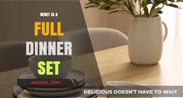 Complete Tableware Guide: Understanding the Essentials of a Full Dinner Set