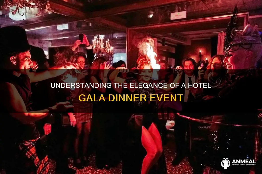 what is a gala dinner in a hotel