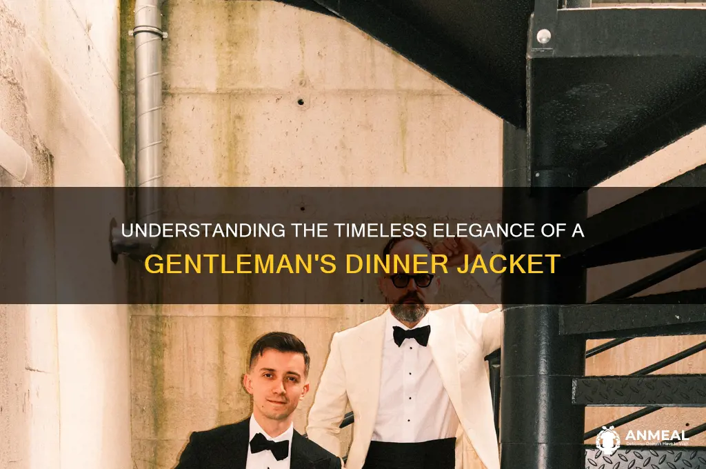 what is a gentlemens dinner jacket