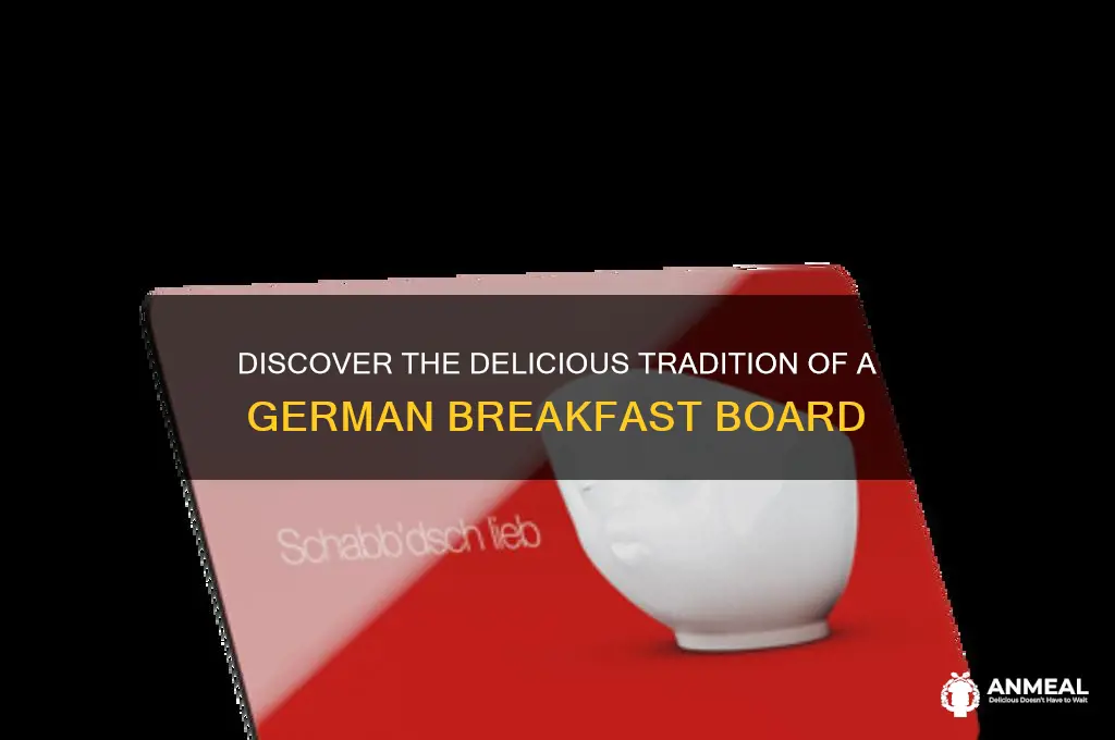 what is a german breakfast board