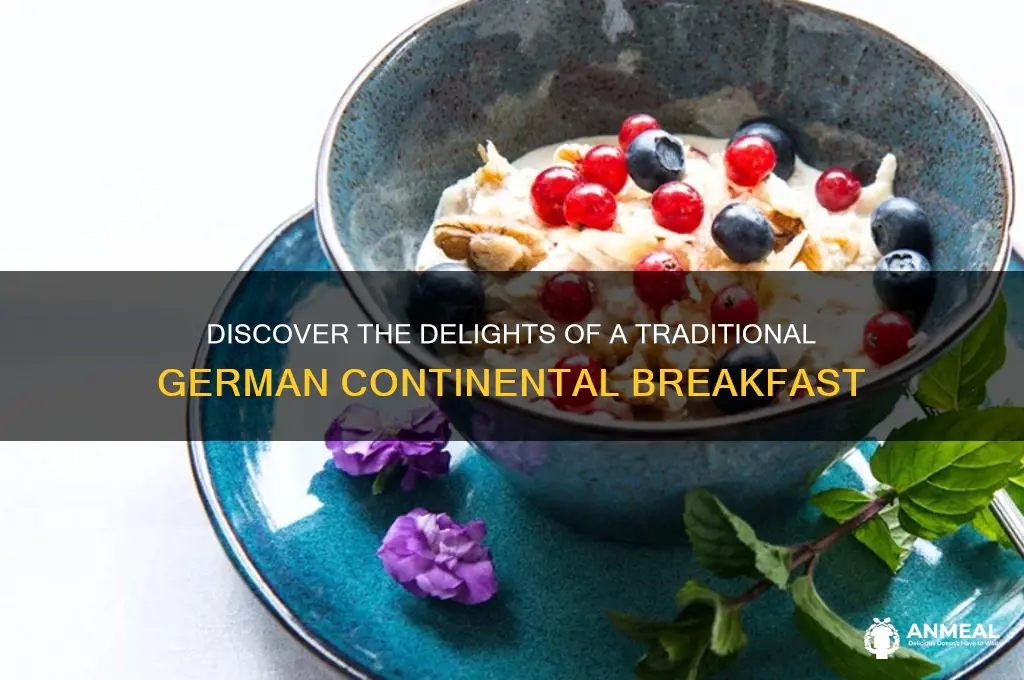 what is a german continential breakfast