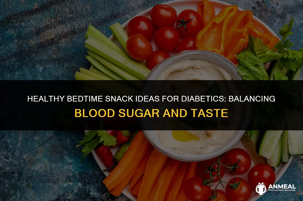 what is a good bedtime snack for a diabetic