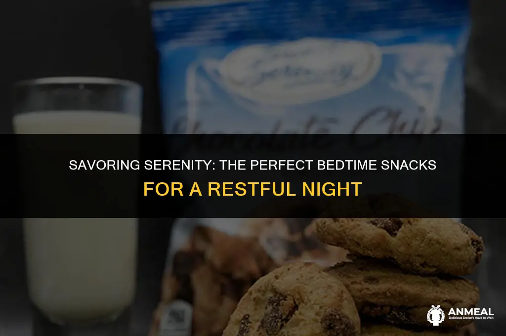 what is a good bedtime snack