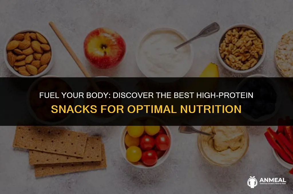 what is a good high protein snack