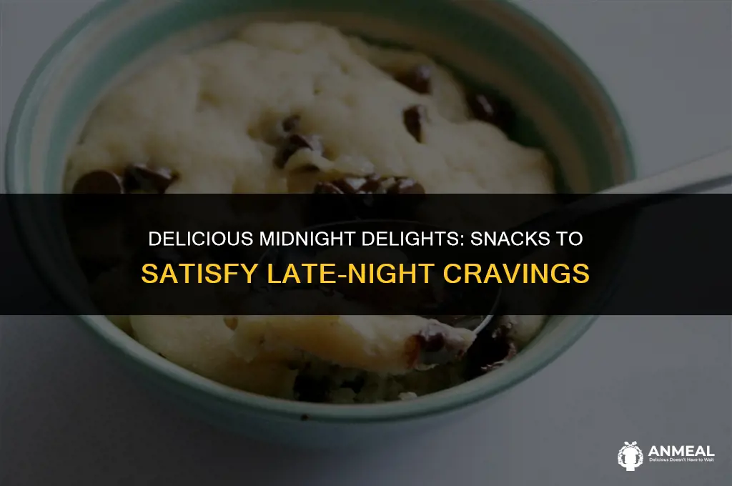 what is a good midnight snack