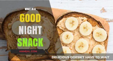Delicious and Nutritious: The Perfect Nighttime Snack Ideas