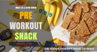 Fuel Your Fitness: The Best Quick Pre-Workout Snacks
