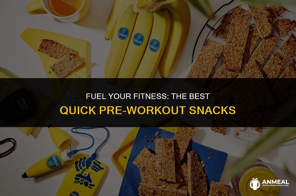 what is a good quick pre workout snack
