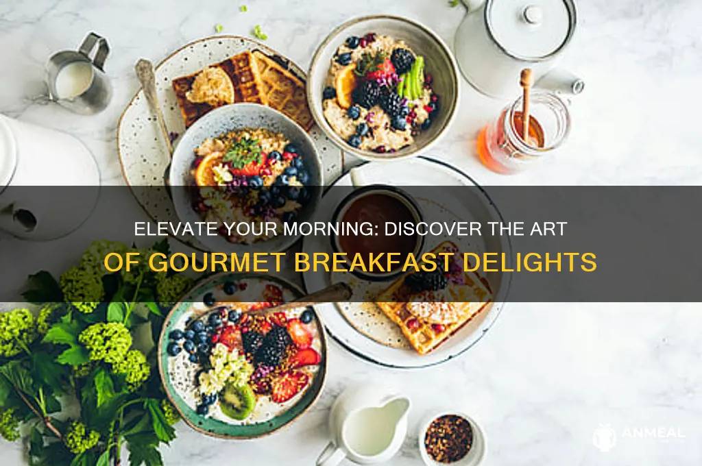 what is a gourmet breakfast