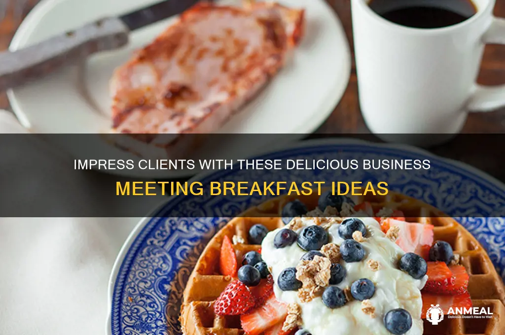 what is a great breakfast to cater business meeting