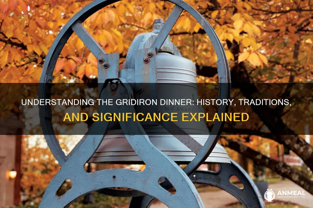 what is a gridiron dinner