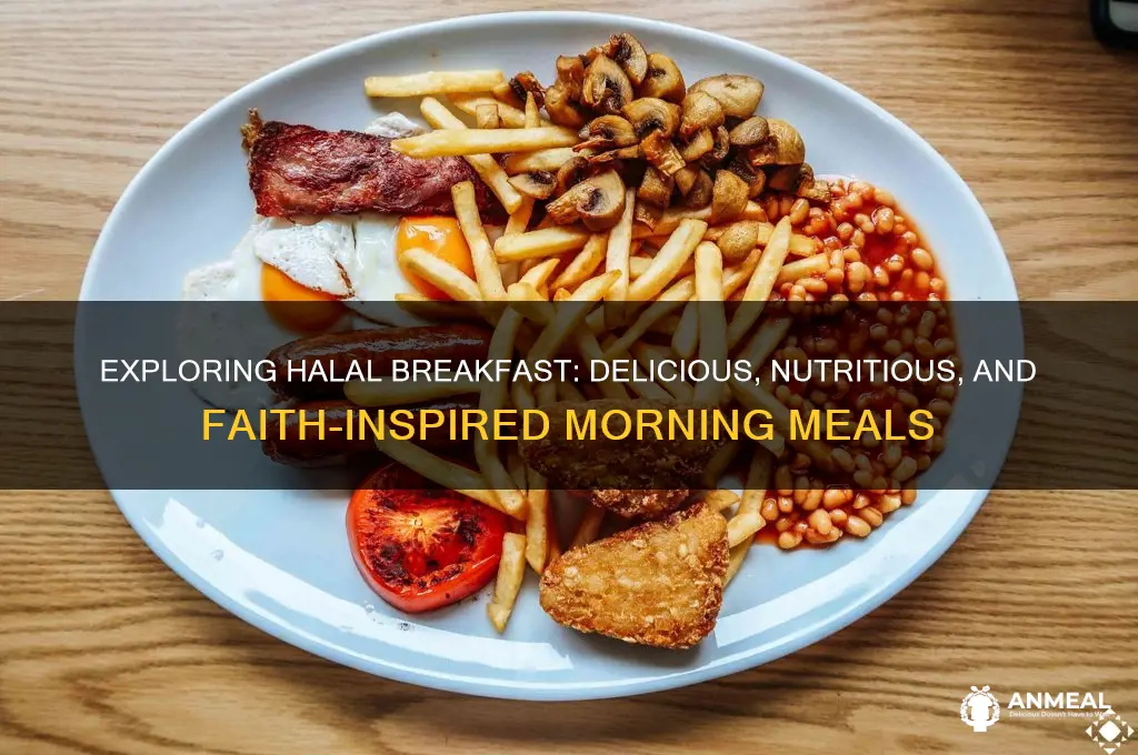 what is a halal breakfast