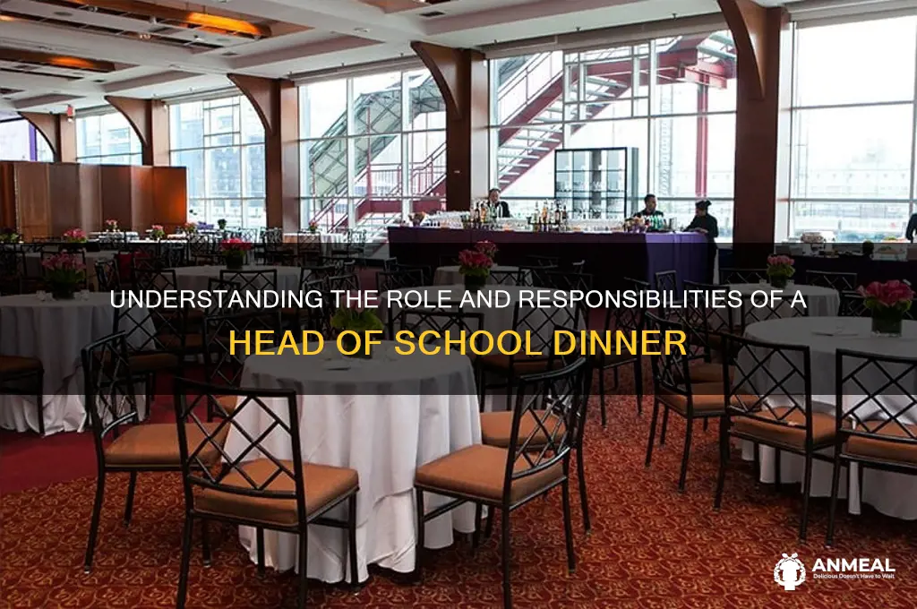 what is a head of school dinner