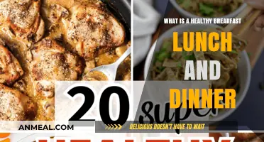 Nourishing Meals: Crafting Healthy Breakfast, Lunch, and Dinner Choices