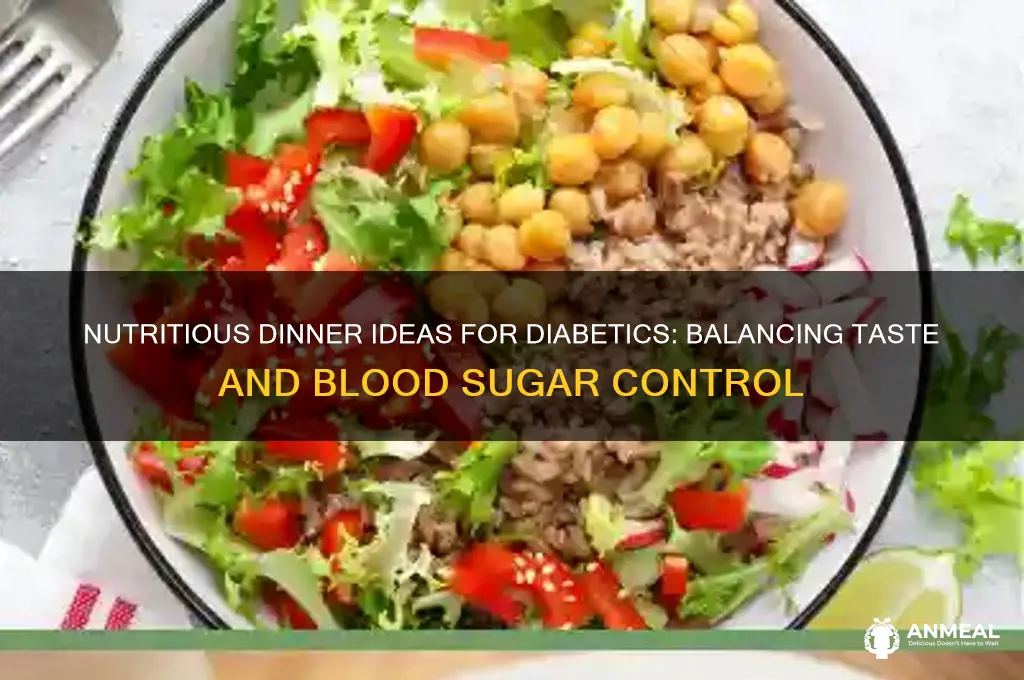 what is a healthy dinner for a diabetic