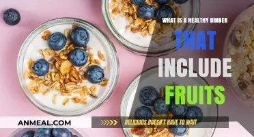 Nutritious Dinner Ideas: Incorporating Fresh Fruits for a Balanced Meal