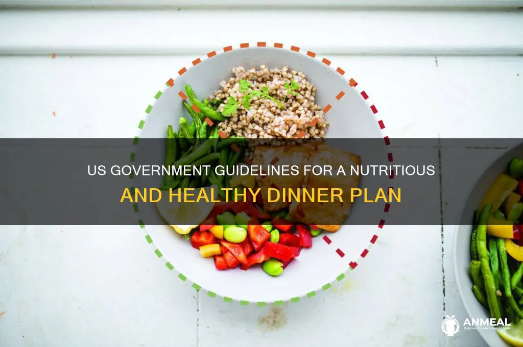 what is a healthy dinner us government