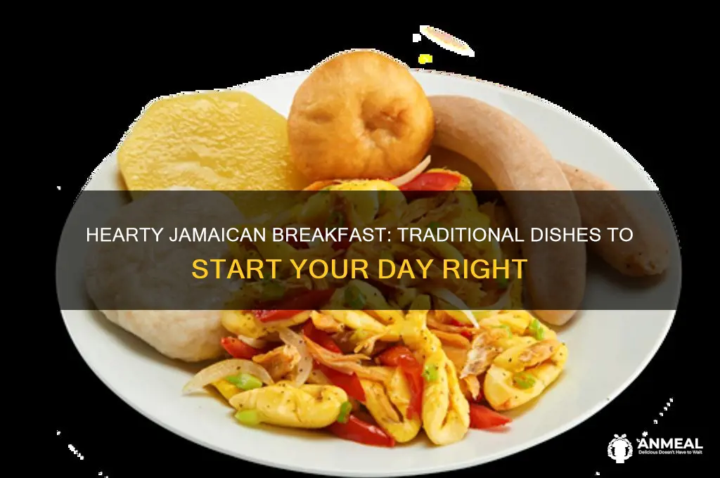 what is a heavy jamaican breakfast
