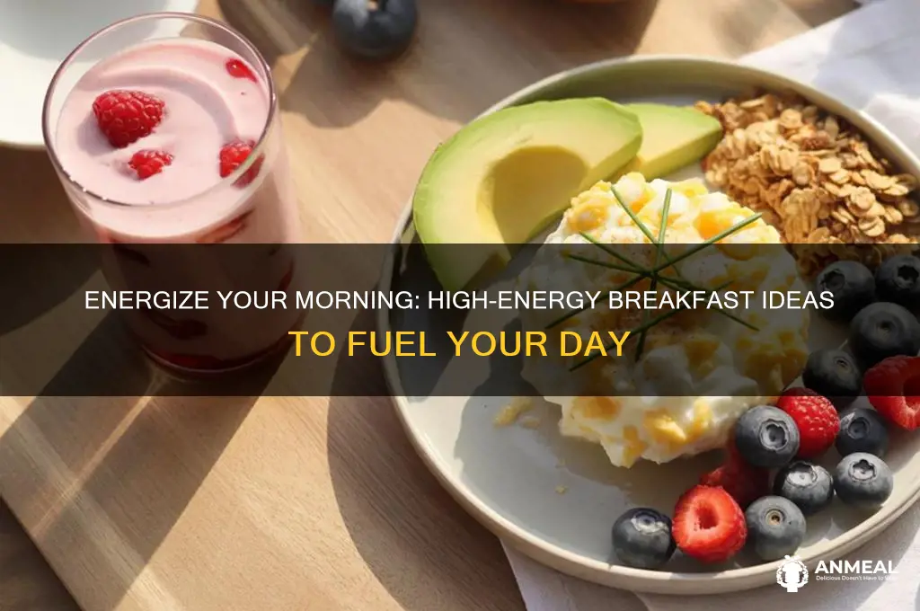 what is a high energy breakfast