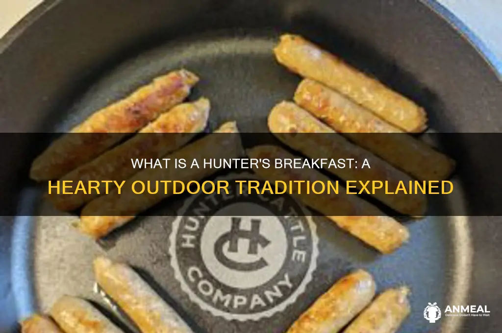 what is a hunters breakfast
