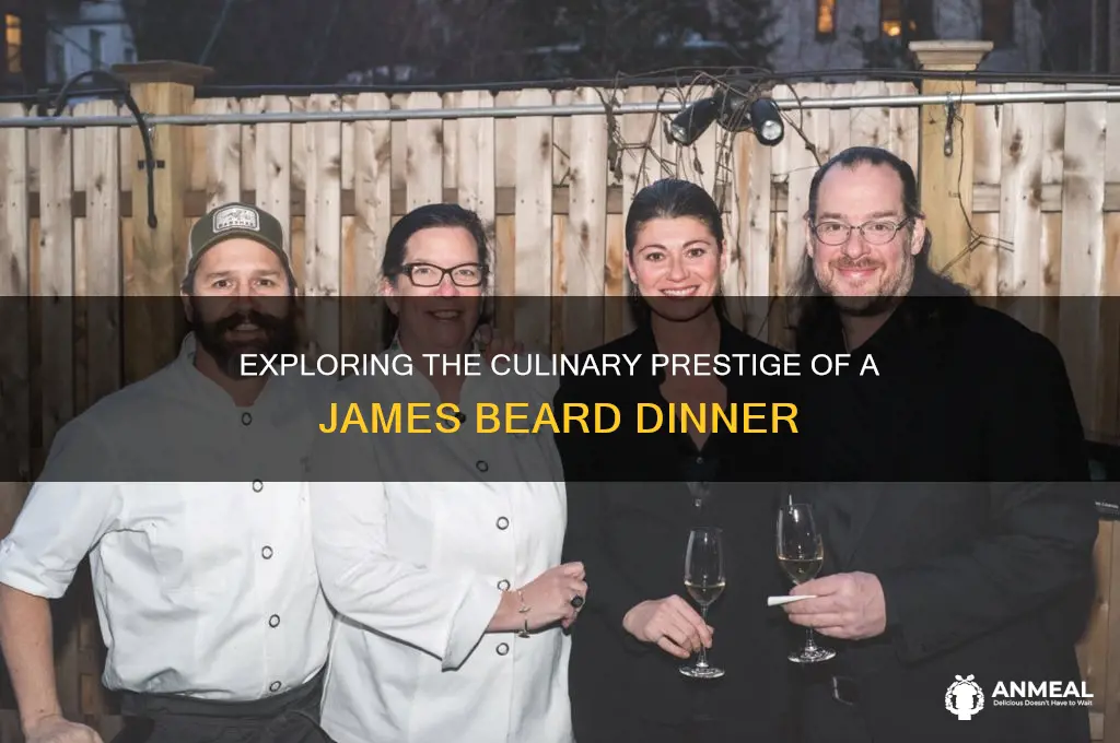 what is a james beard dinner