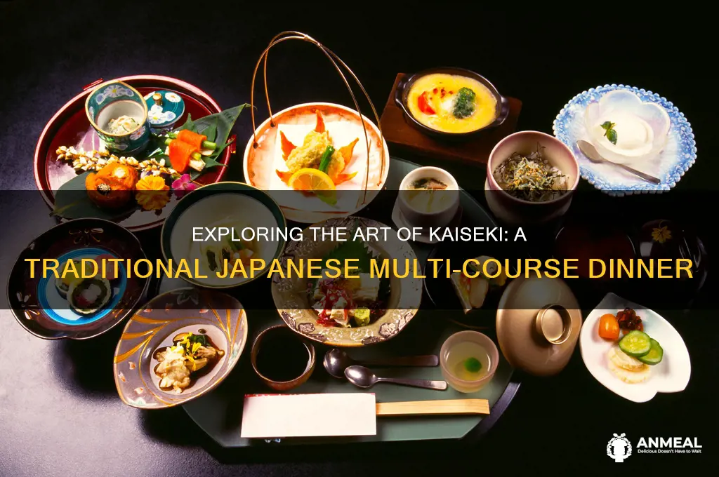 what is a kaiseki dinner