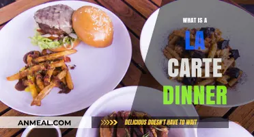 Understanding A La Carte Dining: A Guide to Customizable Dinner Options