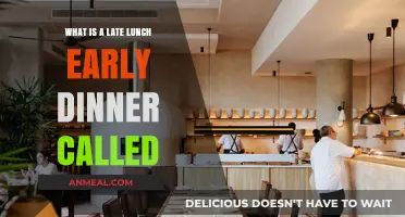 Linner or Dunch: Decoding the Late Lunch Early Dinner Trend
