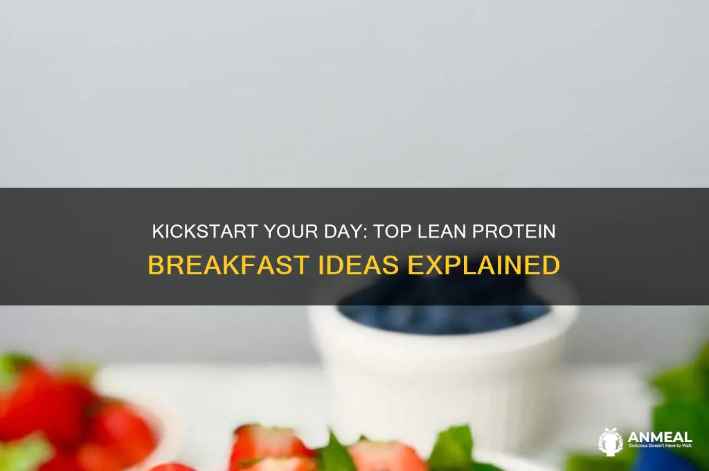 what is a lean protein for breakfast