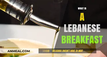 Discover the Delicious Flavors of a Traditional Lebanese Breakfast
