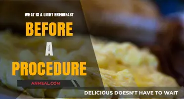 Light Breakfast Ideas for Pre-Procedure Comfort and Preparation