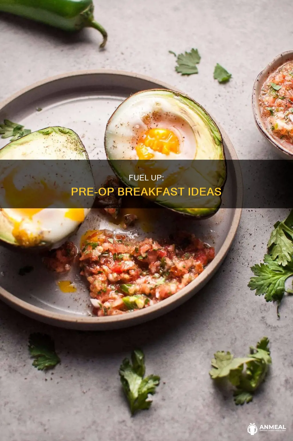 what is a light breakfast before an operation