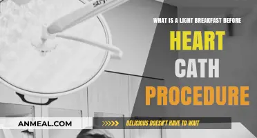 Light Breakfast Tips for a Smooth Heart Cath Procedure Prep
